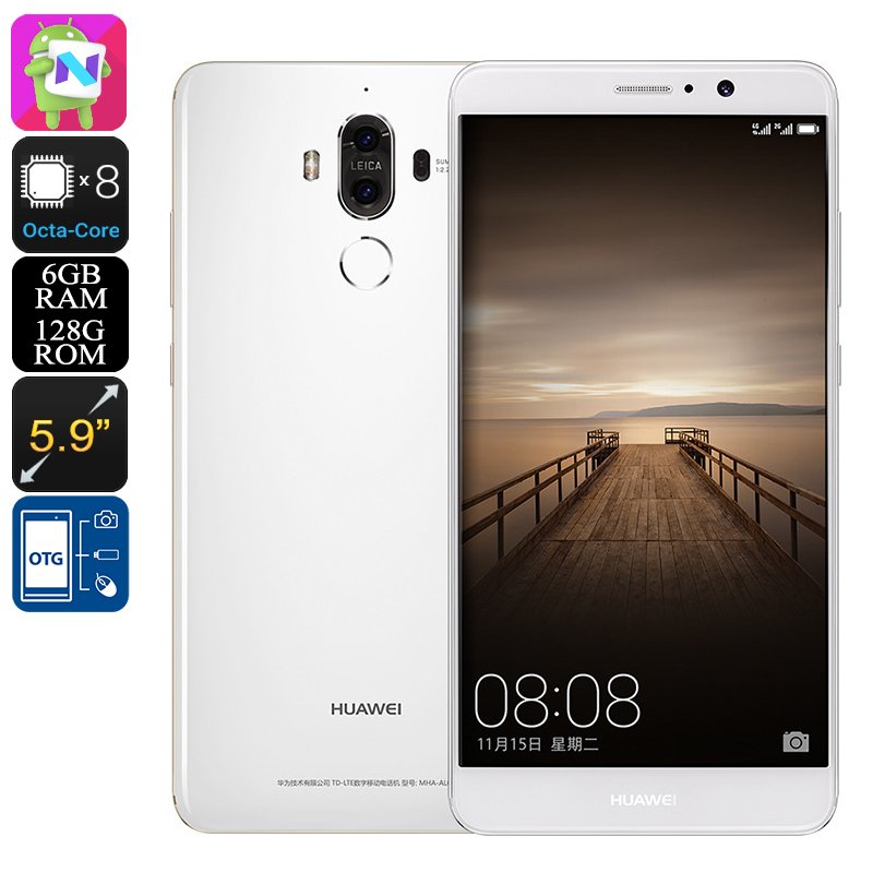 Huawei Mate 9 Smartphone 128GB (White)