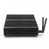 The Hystou FMP05BFanless Mini PC comes with a whopping Intel I7 CPU and 16GB RAM that lets you tackle the most demanding software out there  