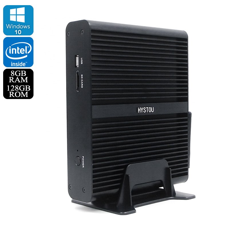 Hystou FMP05B Fanless Mini PC(8+128 Licensed)