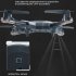 The I5HW drone comes with WiFi app support through which it lets you enjoy FPV and G sensor flight control 