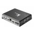 The K1 PLUS Android TV Box comes with 4K playback  Android 5 1 OS  4 USB ports  DVB T2 and DVB S2 and more