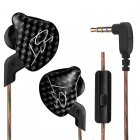 The KZ ZST Earphones let you enjoy audiophile grade music quality at any time of the day  With a built in mic it can be used for hands free calling  