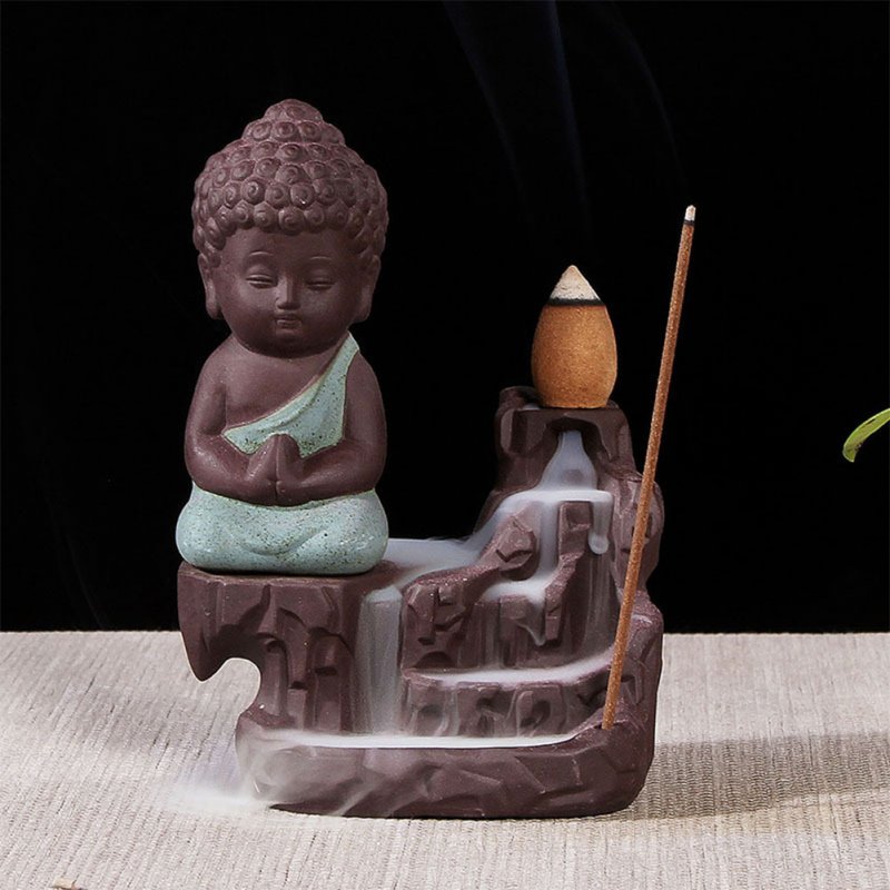 The Little Monk Backflow Incense Burner