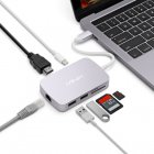 The MINIX USB C Hub is the world s first to combine a Gigabit Ethernet port with two USB 3 0  Micro SD  SD  USB C  and HDMI  