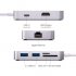 The MINIX USB C Hub is the world s first to combine a Gigabit Ethernet port with two USB 3 0  Micro SD  SD  USB C  and HDMI  