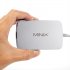The MINIX USB C Hub is the world s first to combine a Gigabit Ethernet port with two USB 3 0  Micro SD  SD  USB C  and HDMI  