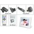 The Masterpiece for all your photo masterpieces  This 12 inch digital photo frame with remote control and multimedia player functionality is your best bet for f
