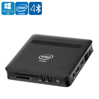 Продайте дешевый Windows Mini PC Morefine Mbox - Windows 10, процессор Intel Z8350, 2 ГБ оперативной памяти DDR3, двухдиапазонный WiFi, 32 ГБ встроенной памяти, HDMI, VGA