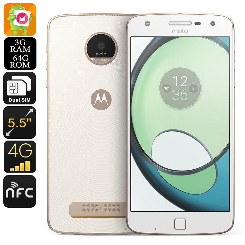Lenovo Moto Z Play XT1635-03 Phone (White)