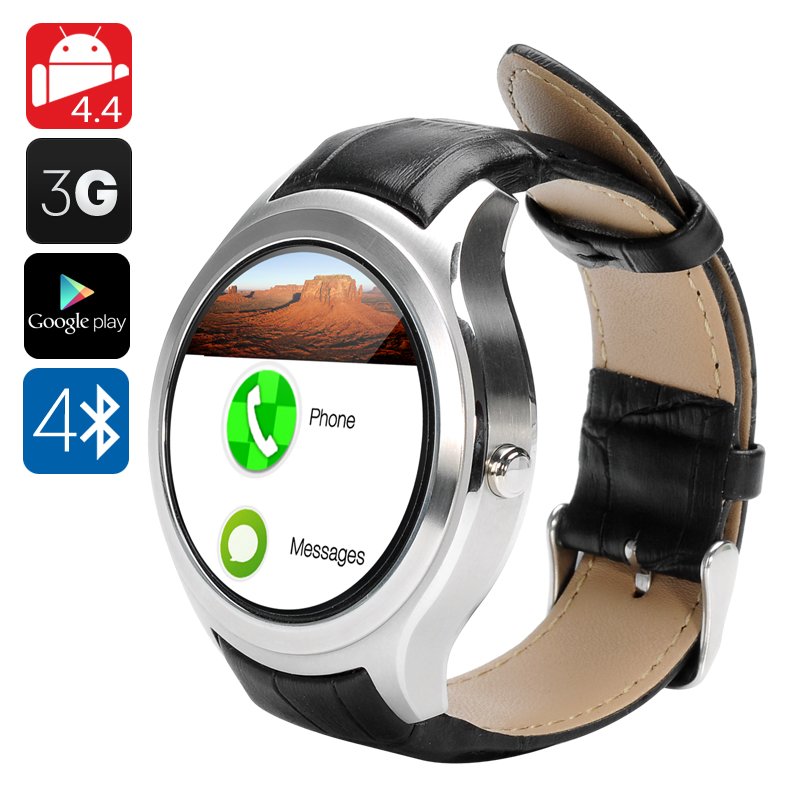 NO.1 D5 Android Smart Watch (Silver)