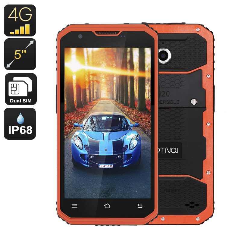 NO.1 M3 Rugged Smartphone (Orange)