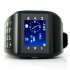 The Ninja Phone Watch  Unlocked  With physical keypad just below the responsive touchscreen  And it has 2 yes TWO GSM SIM card slots 