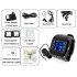 The Ninja Phone Watch  Unlocked  With physical keypad just below the responsive touchscreen  And it has 2 yes TWO GSM SIM card slots 