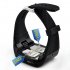The Ninja Phone Watch  Unlocked  With physical keypad just below the responsive touchscreen  And it has 2 yes TWO GSM SIM card slots 