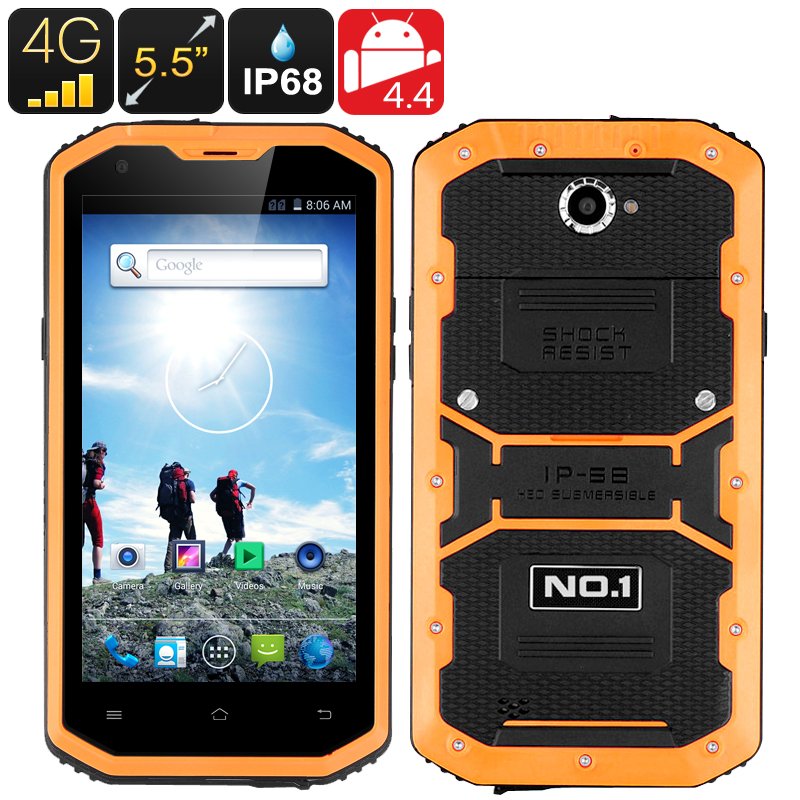 No.1 X2 4G Smartphone (Yellow)