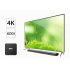 The OTT M8S Quad Core TV Box with Amlogic S812 Quad Core CPU  Octa Core GPU and 2GB of RAM has 4K support and with Kodi its ready out of the box