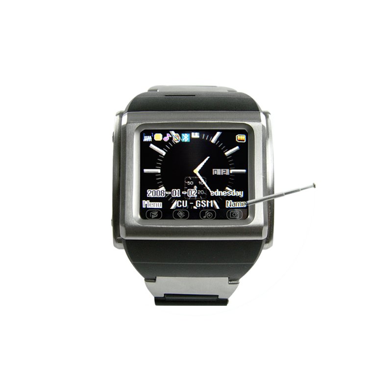 Stainless Steel Cell Phone Watch