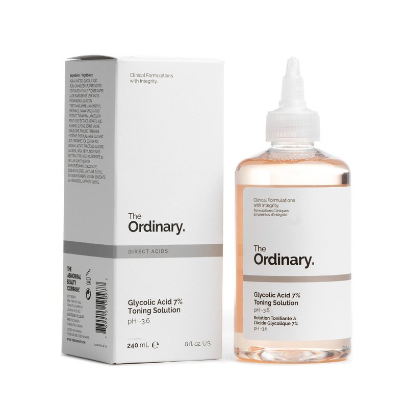 The Ordinary Toner 7% Glycolic Acid Exfoliating Skin Clean Toning Solution 240ml