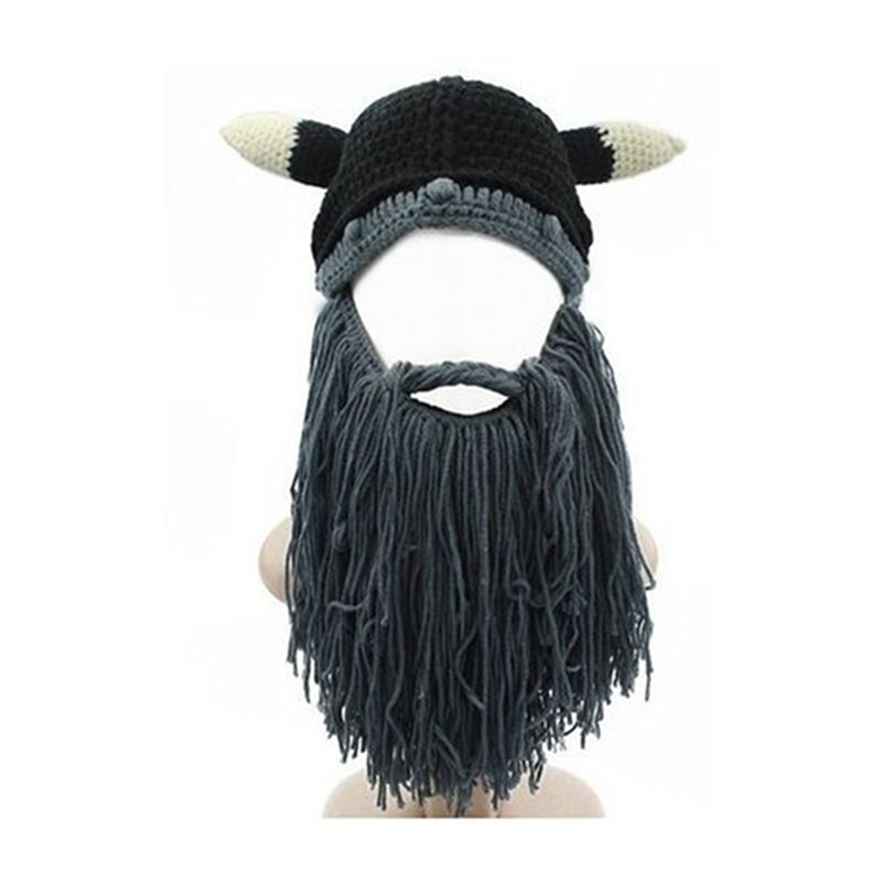 Original Barbarian Pillager Knit Black Beard 
