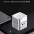 The Orimag P6 Mini DLP Projector supports 1080p media files  It comes with a powerful 2000mAh battery and features built in speakers 