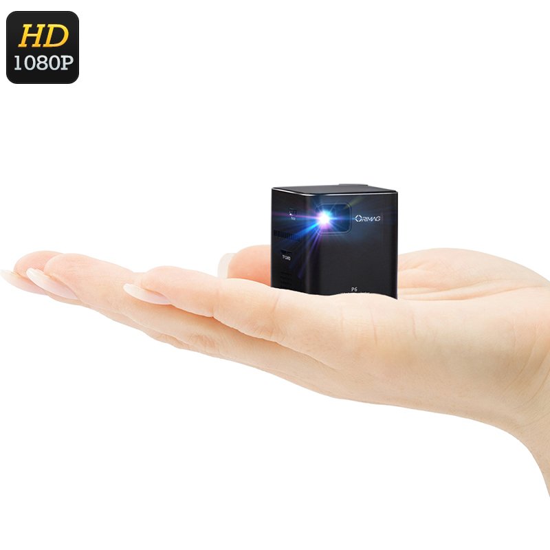 Orimag P6 Mini DLP Projector (Black)