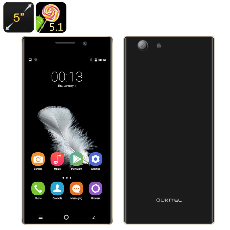 OUKITEL U2 4G Smartphone (Black)