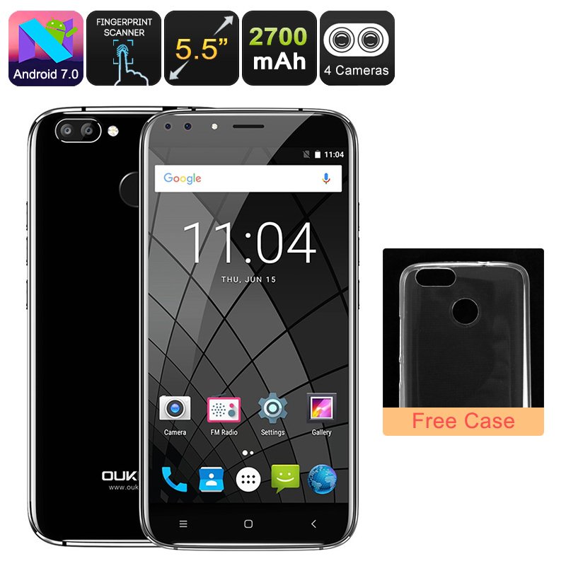 Oukitel U22 Android Phone (Black)
