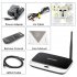 The Q7 2GIG Android 4 4 TV Box comes with Quad Core CPU  2GB of RAM  1080P and Wi Fi support