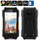 The Rugtel X10 IP68 Smartphone comes with waterproof dust proof and shock proof protection and has 4G connectivity   as well as OTG  NFC  and SOS 