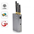The Silencer effectively shut downs both quad band GSM and 3G cellphones and even older CDMA mobile phone signals for silence all around  all the time