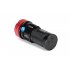 The Skyray Cree LED Flashlight houses 4 18650 batteries with a total of 12000mAh of power to bring you 9600 lumens of bright light wherever you need it most