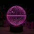 The Star Wars Death Star 3D LED lamp will blow your mind with its clever optical illusion that brings a holographic death start to life in your home  