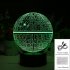 The Star Wars Death Star 3D LED lamp will blow your mind with its clever optical illusion that brings a holographic death start to life in your home  