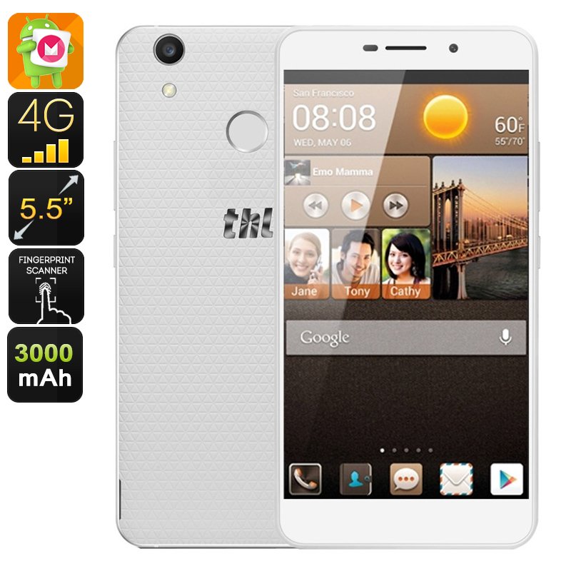 THL T9 Plus Android Smartphone (White)