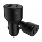 The Tronsmart C2PTE USB Car Charger is bring you future proof charging in your car at great speeds so your gadgets are always ready to go whenever you are   