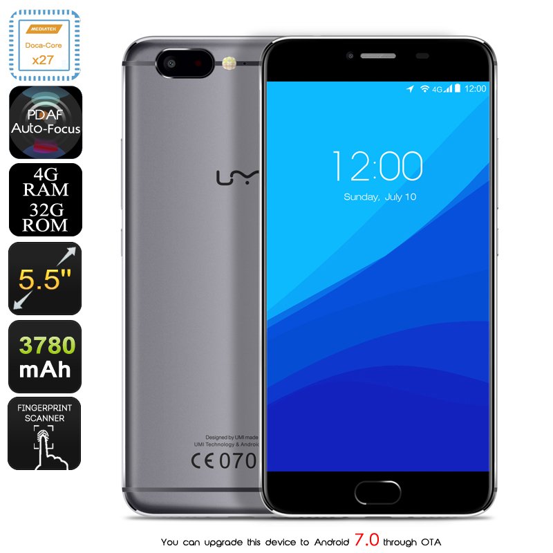 UMi Z Android Smartphone (Grey)
