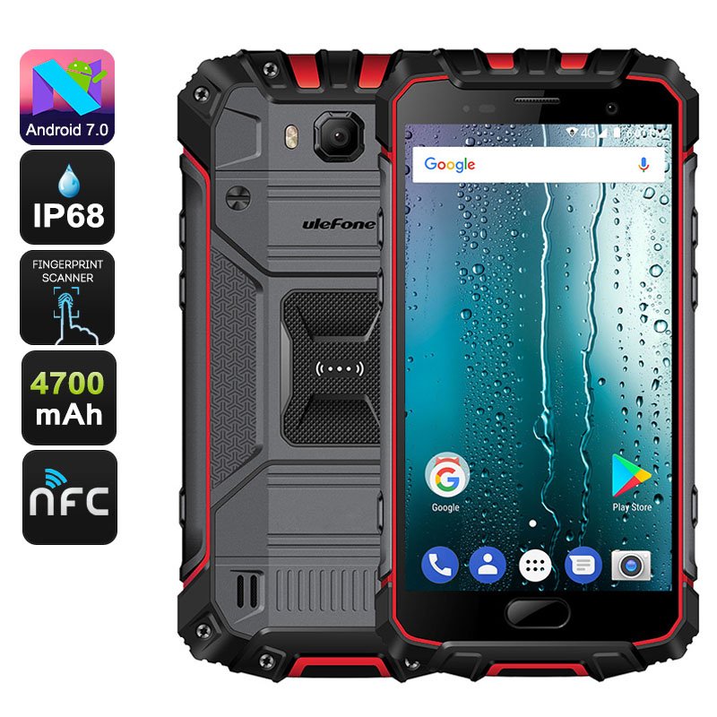 Ulefone Armor 2S Android Phone (Red)