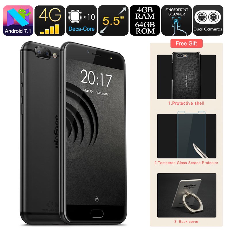 Ulefone Gemini Pro Android Smartphone (Black)