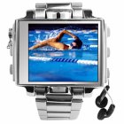 The Ultimate Style MP4 Watch with a massive 8GB of internal flash memory as well as a full color 1 8 Inch Screen and made completely from steel for the ultimate