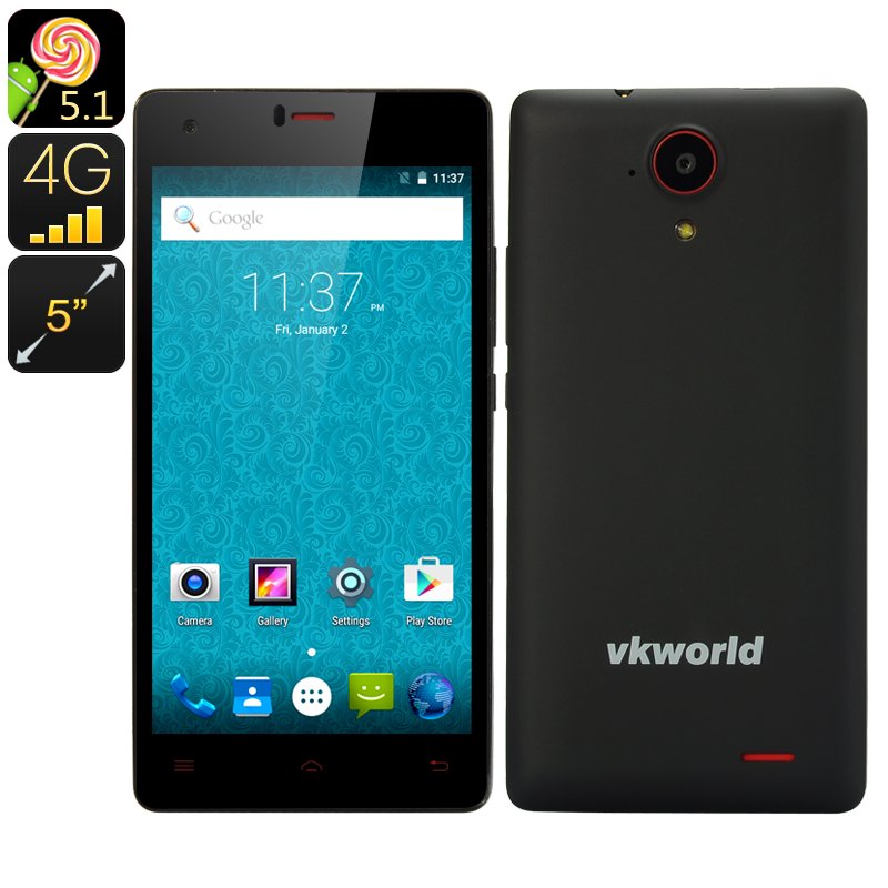 VKWorld 6735x Smartphone (Black)