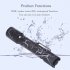 The Wuben I333 Iron Man Flashlight is a tactical torch that gives a stunning 1200 lumens of light that can reach distances as far as 283 meters 