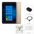 The Xiaomi Mi Pad2 Windows tablet computer features a powerful Quad Core CPU and 2GB of RAM  allowing you to enjoy all media in stunning beauty 