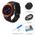 The    Z9    Android 5 1 GSM smart watch doubles as a phone and comes loaded up with sports features like pedometer  heart monitor  sleep monitor and more