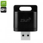 The ZSUN Wi Fi TF Card Reader allows you to share files and data wirelessly between 8 devices simultaneously no matter their operating system  