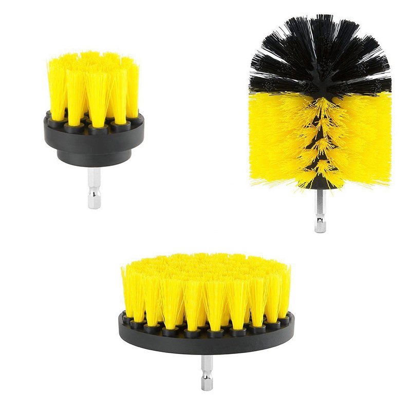 Tile Grout Power Scrubber - Yellow