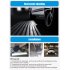 The car door is driven by a 5w CREE LED transmitter  and specially designed mounting bracket enables the LED assembly to be mounted under many car chassis 