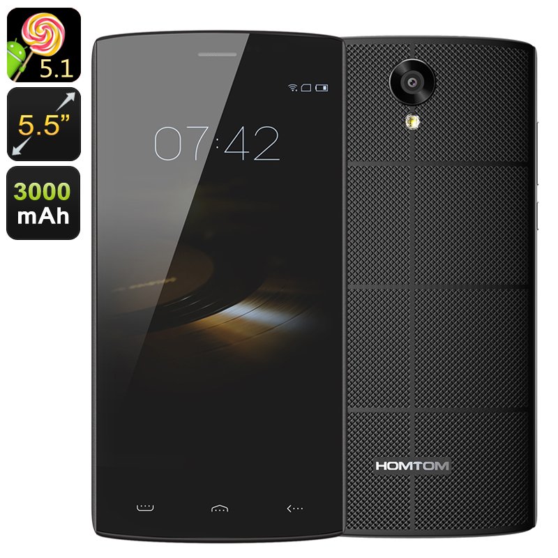 HOMTOM HT7 Quad Core Smartphone (Black)