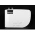 The mini 1200 Lumens LCD projector is great for business presentations  demos  home movie watching and is easy to transport with you 