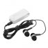 The mini digital voice recorder can double as an MP3 player and comes with 16GB of internal memory