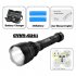 The new FlashMax X910 high performance LED Flashlight   It comes with 900 lumens of bright white light  is waterproof  and comes in a complete kit 